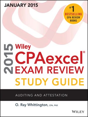 cover image of Wiley CPAexcel Exam Review 2015 Study Guide (January)